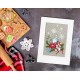 S 10395 Ristipistokuvio älypuhelimelle - Christmas Card - Candle