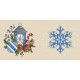 Zu 10386 Cross Stitch Kit - Joulupallo -levy Lantern II: lla