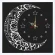 Cross stitch pattern for smartphone - Clock with the moon