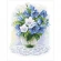 Cross stitch pattern for smartphone - Bouquet with bells