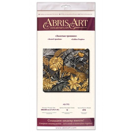 AB -795 -kit med pärlor - Golden Tropics