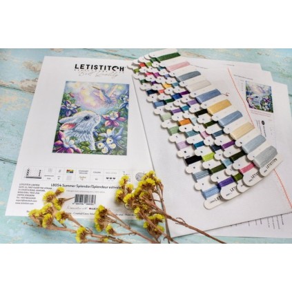 LETI L8054 Kit punto croce - Splendore estivo