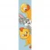 Cross stitch pattern for smartphone - Bookmark with animals