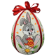 ZU 10732 Cross stitch kit - Easter egg with a hare