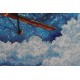 AH-093 Cross stitch kit - Above the clouds