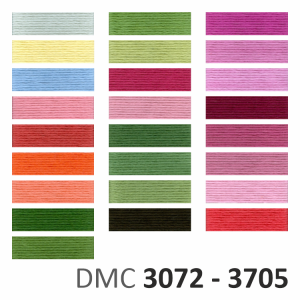 embroidery floss DMC, cross stitch cotton thread DMC, DMC mouline - Coricamo