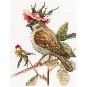 ZTM 912 Cross Stitch Kit - καπέλο λουλουδιών