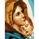 K 1140 Tapestry Canvas - Madonna of the Street - R. Feruzzi