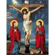 GC 9053 Patrón punto de cruz sobre papel - Jesús muere en la cruz