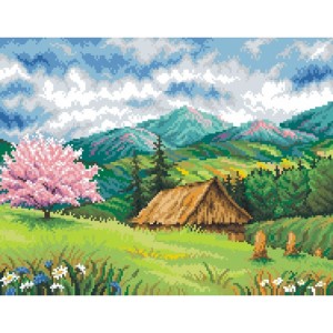 K 7033 Tapestry canvas - Hut