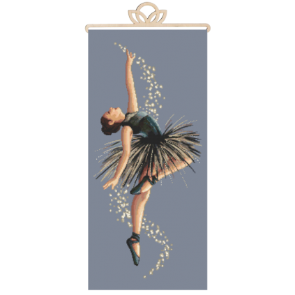 ZS 10529 Kit punto croce - Misteriosa ballerina