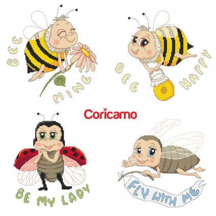 W 10352 Ristipistokuvio PDF - Bee Mine