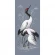 Cross stitch pattern for smartphone - Cranes over the pool