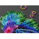 AB -822 Kit med perler - Rainbow Fish Dance