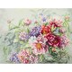 MN 510-224 Cross Stitch Kit - Peonies und Hortensien