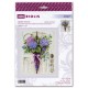 Rio 2087 Cross Stitch Kit With Yarn - Paraply Wreath