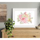 K 10829 Tapestry canvas - Delicate roses