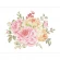 Cross stitch pattern for smartphone - Delicate roses