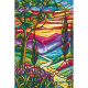 K 10758 Tapestry canvas - River of life by L.C. Tiffany