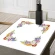 Cross stitch pattern for smartphone - Tablecloth with freesias