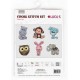 LS JK041 Kit Cross Stitch - Pingentes - Amigos 4
