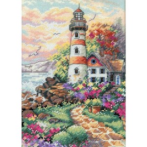 DIM 6883 Cross stitch kit - Beacon at daybreak