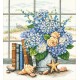 DIM 35166 Cross stitch kit - Hydrangea and shells