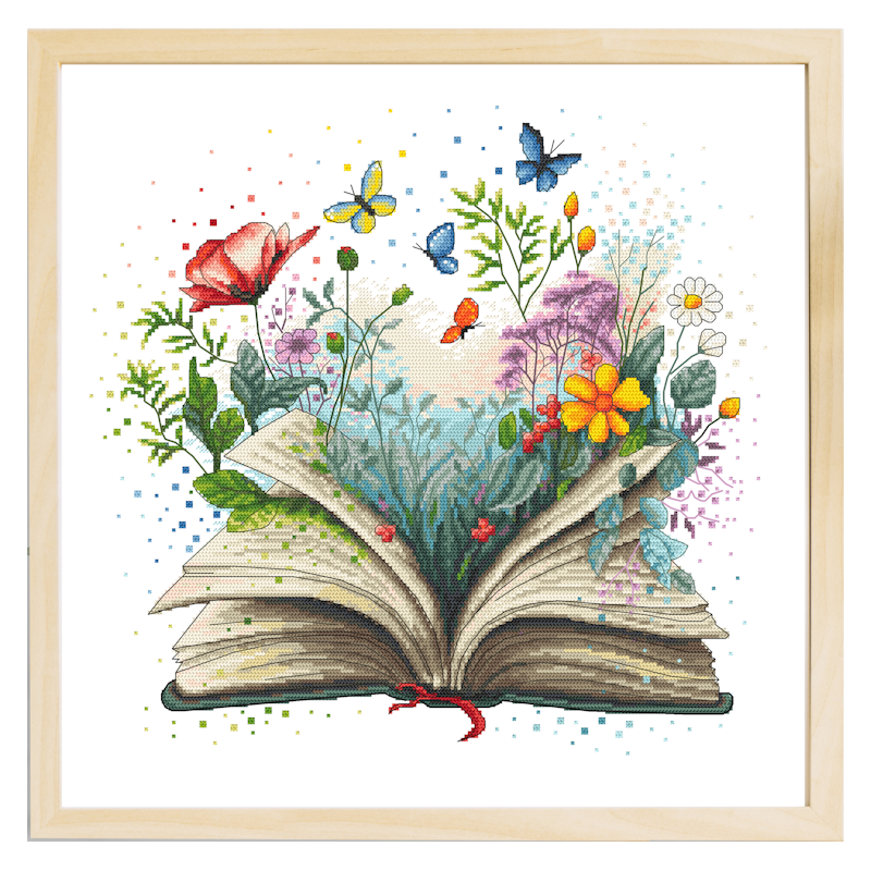 Books, flowers and tea From Artmishka Cross Stitch - Cross Stitch