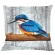 Cross stitch pattern for smartphone - Cushion - Kingfisher before flying