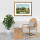 K 10766 Tapestry canvas - Picturesque village