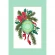 Cross stitch pattern for smartphone - Card - Christmas ball on a branch