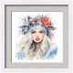 ZN 10542 Cross Stitch Tapestry Kit - Fru Winter