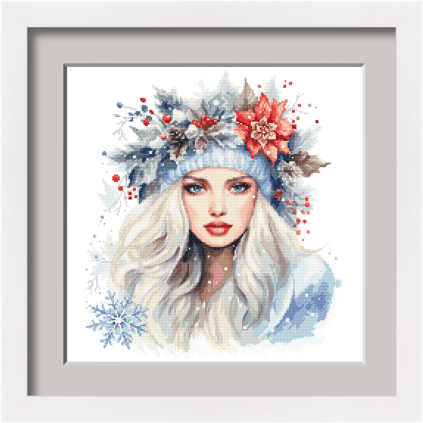 ZN 10542 Cross Stitch Tapestry Kit - Fru Winter