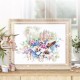 MN 210-207 Kit Cross Stitch - Casa vitoriana