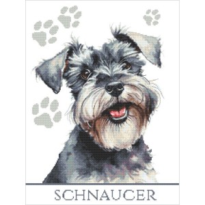 W 10862 Kreuzstichmuster PDF - Hund - Schnukocer