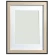 Wooden frame with black border 21x27 cm