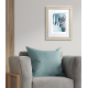 Z 11004 Cross Stitch Kit - Valkoiset lehdet - Triptych