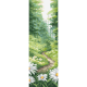 AN 10556 Tapiz aida - Vista al bosque