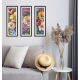 Zn 11002 Cross Stitch -sarja kuvakudoksella - Amazing Flowers III