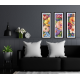 Zn 11002 Cross Stitch -sarja kuvakudoksella - Amazing Flowers III