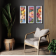 Zn 11002 Cross Stitch -sarja kuvakudoksella - Amazing Flowers III