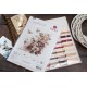 LS B2419 Cross stitch kit - The birds - autumn