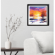 K 10799 Tapestry canvas - Romantic sunset