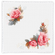 S 11020 Cross Stitch Pattern para um telefone - guardanapo vintage Rose