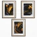 Cross stitch pattern for a phone - Golden grasses - triptych