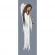 Cross stitch pattern for a phone - Angel with a flute