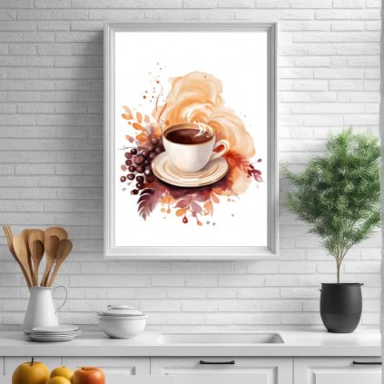 0186pl -plakat - Lukten av kaffe
