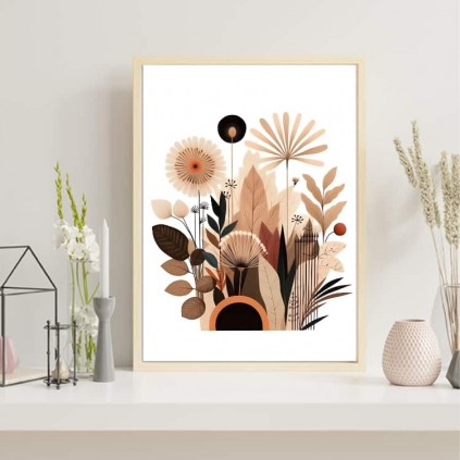 0275PL Poster - Boho Meadow