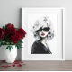 Zn 11034 Cross Stitch Tapestry Kit - Classy Woman