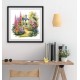Z 10878 Kit Cross Stitch - Gazebo florido